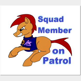 Squad Member on Patrol Posters and Art